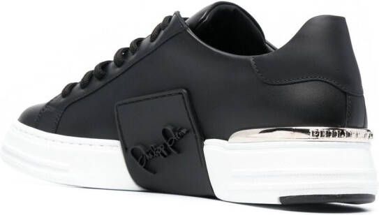 Philipp Plein Phantom Kick$ low-top sneakers Zwart
