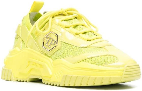 Philipp Plein Predator low-top sneakers Groen