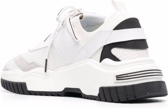 Philipp Plein Predator low-top sneakers Wit