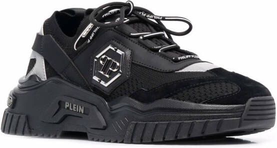 Philipp Plein Predator low-top sneakers Zwart