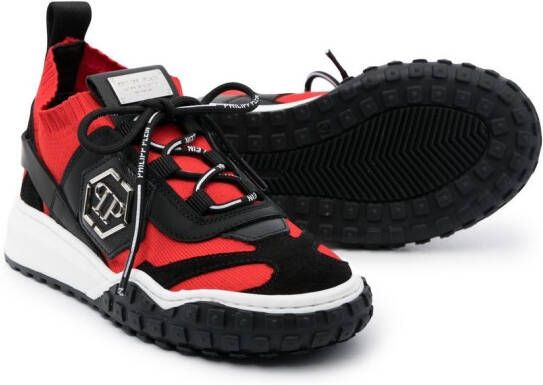 Philipp Plein Predator low-top sneakers Zwart