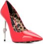 Philipp Plein Pumps met puntige neus Rood - Thumbnail 2