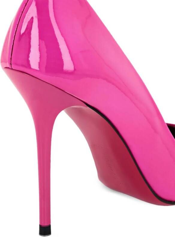 Philipp Plein Pumps met puntige neus Roze