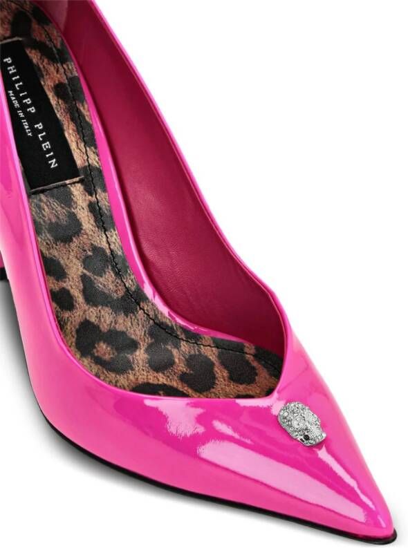 Philipp Plein Pumps met puntige neus Roze