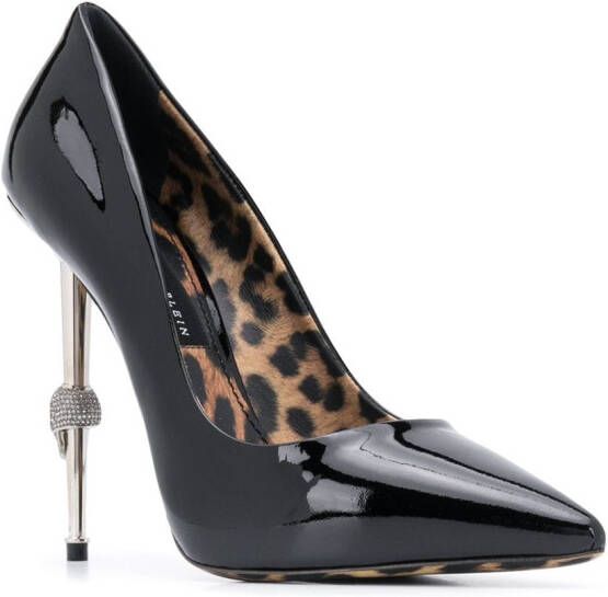 Philipp Plein Pumps met puntige neus Zwart