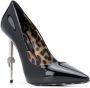 Philipp Plein Pumps met puntige neus Zwart - Thumbnail 2