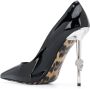 Philipp Plein Pumps met puntige neus Zwart - Thumbnail 3