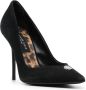 Philipp Plein Pumps verfraaid met doodskop Zwart - Thumbnail 2