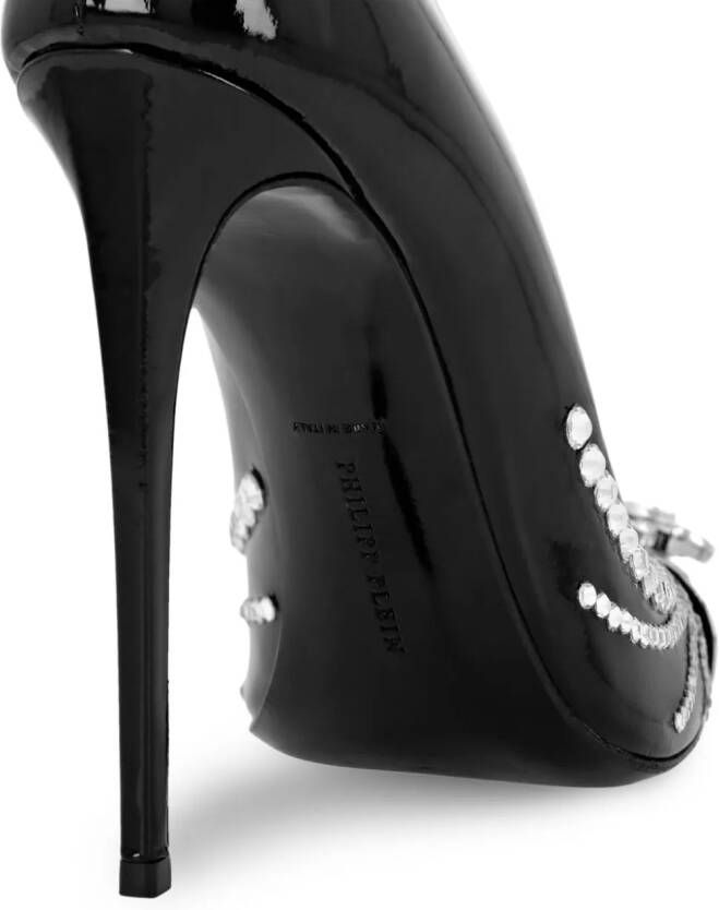 Philipp Plein Pumps verfraaid met kristallen Zwart