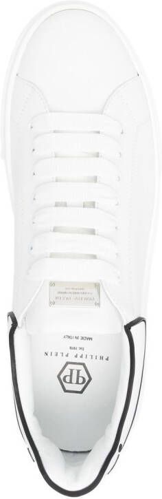 Philipp Plein Runner Big Bang low-top sneakers Wit