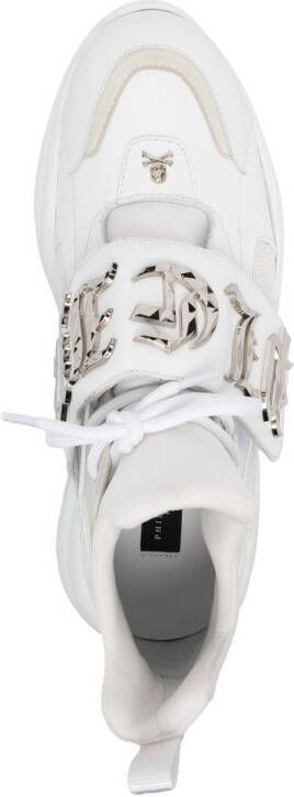 Philipp Plein Runner Gothic low-top sneakers Wit