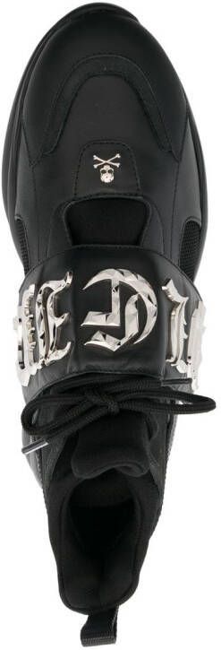 Philipp Plein Runner Gothic low-top sneakers Zwart