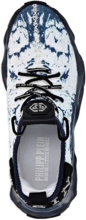 Philipp Plein Runner Hyper $hock sneakers Blauw