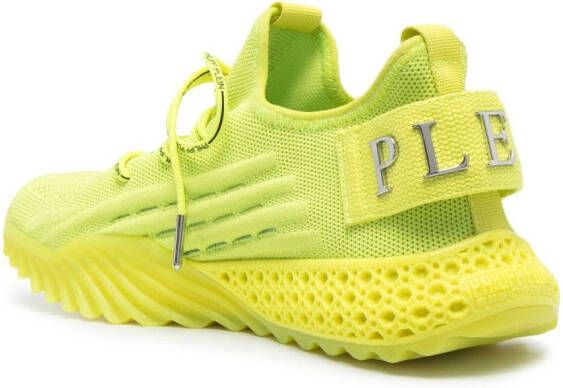 Philipp Plein Runner Iconic low-top sneakers Geel