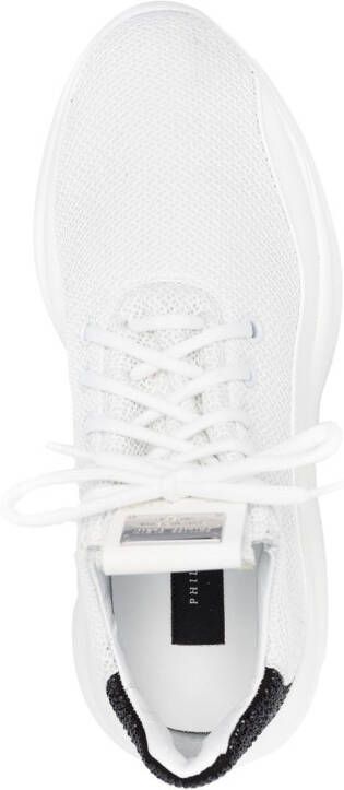 Philipp Plein Runner Plein Hurricane sneakers Wit