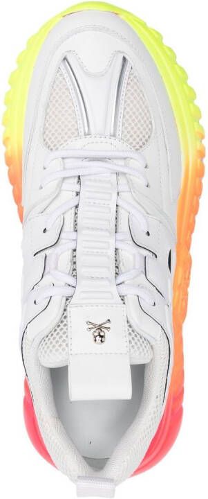 Philipp Plein Runner Rainbow low-top sneakers Wit