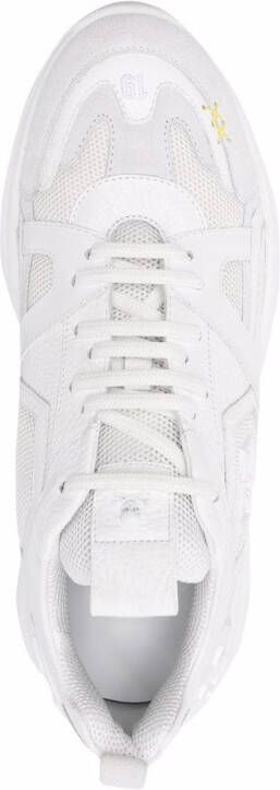 Philipp Plein Runner sneakers van gemixt materiaal Wit