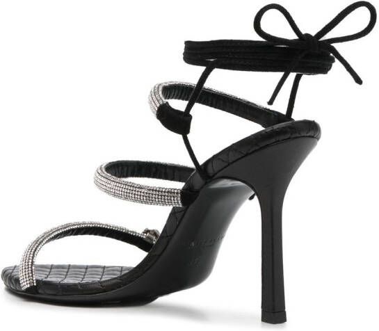 Philipp Plein Sandalen met bandjes Zwart