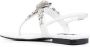 Philipp Plein Sandalen met kristallen doodskop Wit - Thumbnail 3