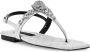 Philipp Plein Sandalen met kristallen doodskop Wit - Thumbnail 2