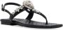 Philipp Plein Sandalen met kristallen doodskop Zwart - Thumbnail 2