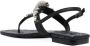 Philipp Plein Sandalen met kristallen doodskop Zwart - Thumbnail 3