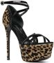 Philipp Plein Sandalen met plateauzool Beige - Thumbnail 2