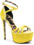 Philipp Plein Sandalen met verfraaide plateauzool Geel - Thumbnail 2