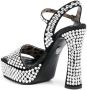 Philipp Plein Sandalen verfraaid met kristallen Zwart - Thumbnail 3