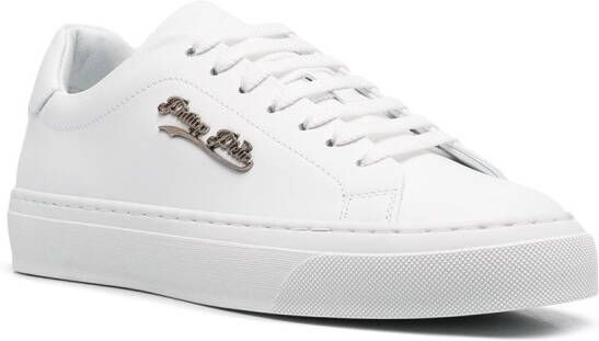 Philipp Plein Signature low-top sneakers Wit