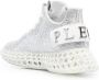 Philipp Plein Skeleton Runner verfraaide sneakers Zilver - Thumbnail 3