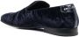 Philipp Plein Skull Bones fluwelen loafers Blauw - Thumbnail 3