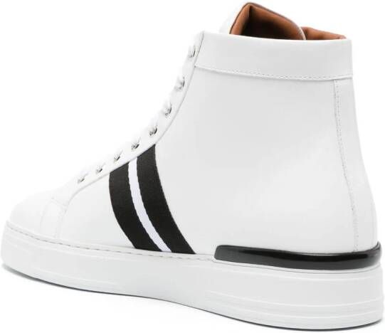 Philipp Plein Skid leren sneakers Wit