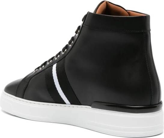 Philipp Plein Skid leren sneakers Zwart