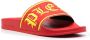 Philipp Plein Slippers met logo Rood - Thumbnail 2