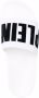 Philipp Plein Slippers met logoprint Wit - Thumbnail 4