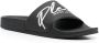 Philipp Plein Slippers met logoprint Zwart - Thumbnail 2