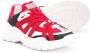 Philipp Plein Sneakers met colourblocking Rood - Thumbnail 2