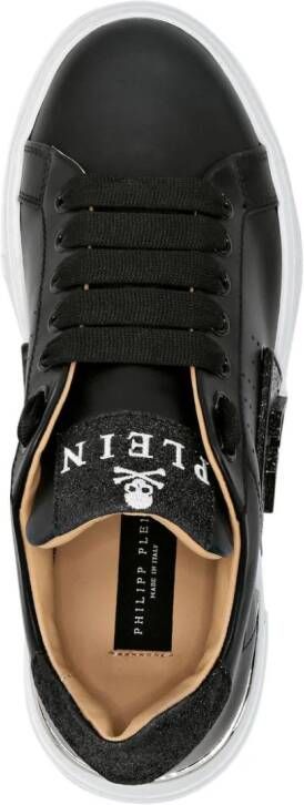 Philipp Plein Sneakers met glitter Zwart