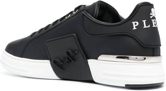 Philipp Plein Sneakers met logo-reliëf Zwart