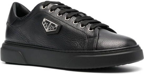 Philipp Plein Sneakers met logoplakkaat Zwart