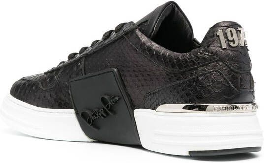 Philipp Plein Sneakers met plateauzool Zwart