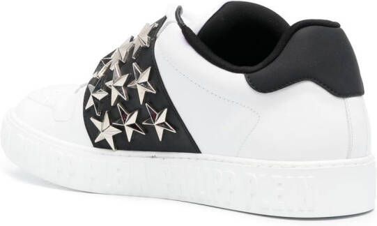 Philipp Plein Sneakers met studs Wit