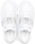 Philipp Plein Junior Sneakers verfraaid met kristallen Wit - Thumbnail 3