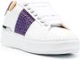 Philipp Plein Sneakers verfraaid met kristallen Wit - Thumbnail 2