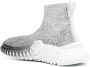 Philipp Plein Soksneakers verfraaid met kristallen Wit - Thumbnail 3