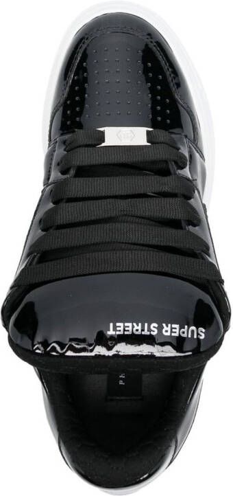 Philipp Plein Super Street low-top sneakers Zwart