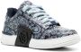 Philipp Plein Super Street sneakers met paisley-print Blauw - Thumbnail 2