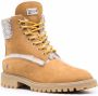 Philipp Plein The Hunter nubuck wandellaarzen Beige - Thumbnail 2