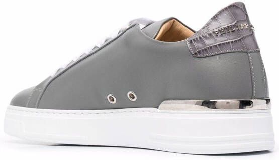 Philipp Plein The Plein Original low-top sneakers Grijs